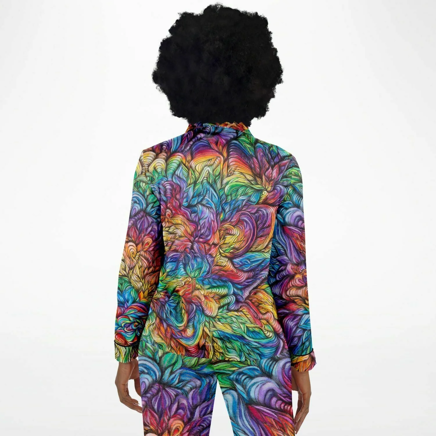 40 DAYS 40 NIGHTS Women's Satin Pajamas - ARTFOOL