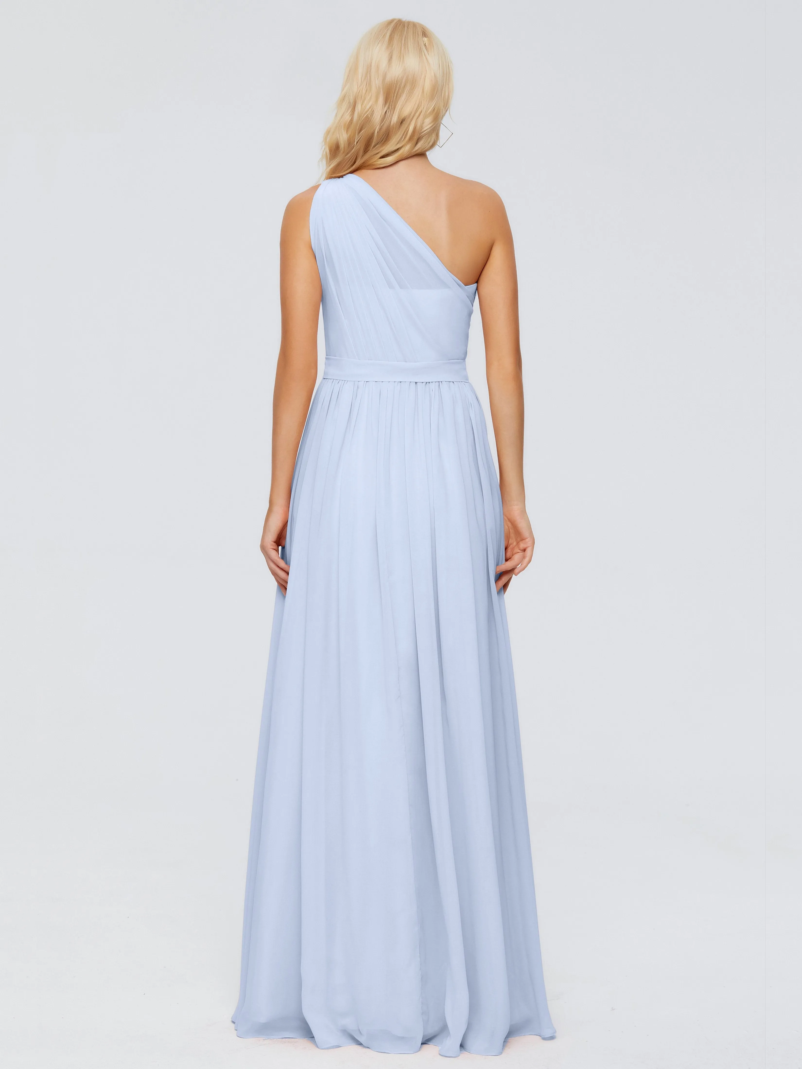 Arabella One Shoulder Sash Bridesmaid Dresses