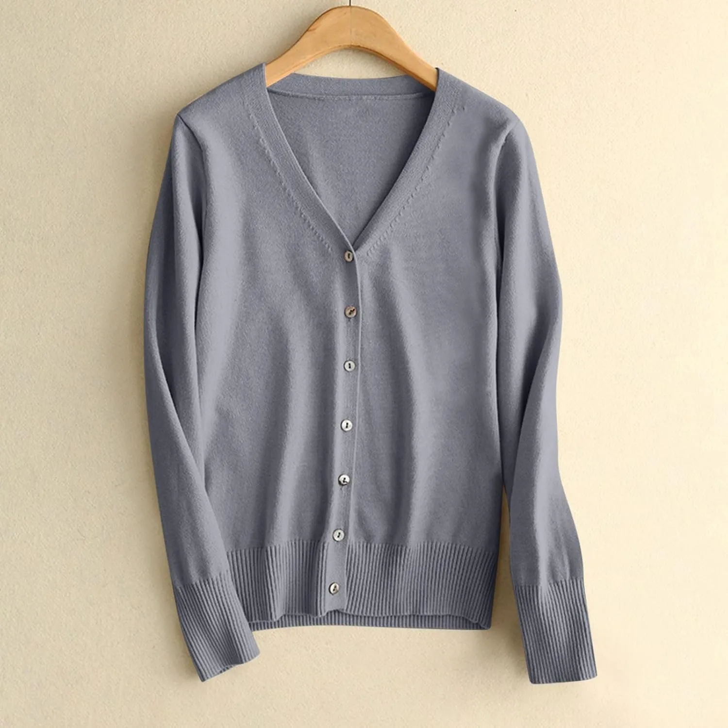 Cardigan Sweaters for Women 2024 Fall Cable Knit Sweaters Womens Trendy Button Down Open Front Cardigans Outwear