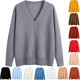 Cardigan Sweaters for Women 2024 Fall Cable Knit Sweaters Womens Trendy Button Down Open Front Cardigans Outwear