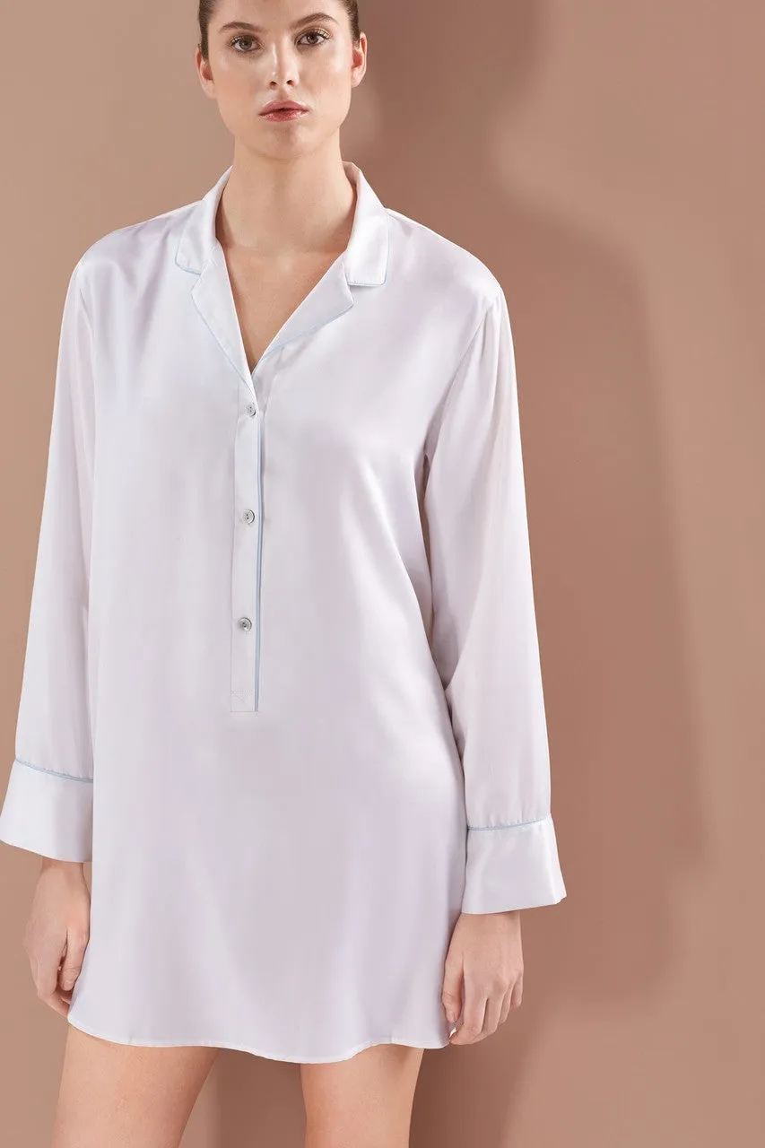 Feathers Satin Essentials Sleepshirt