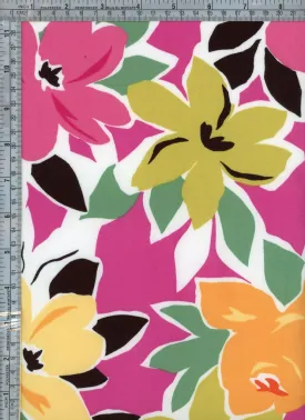 FLORAL PRINT ON DBP | DTY BRUSHED [NFF220516B-009]