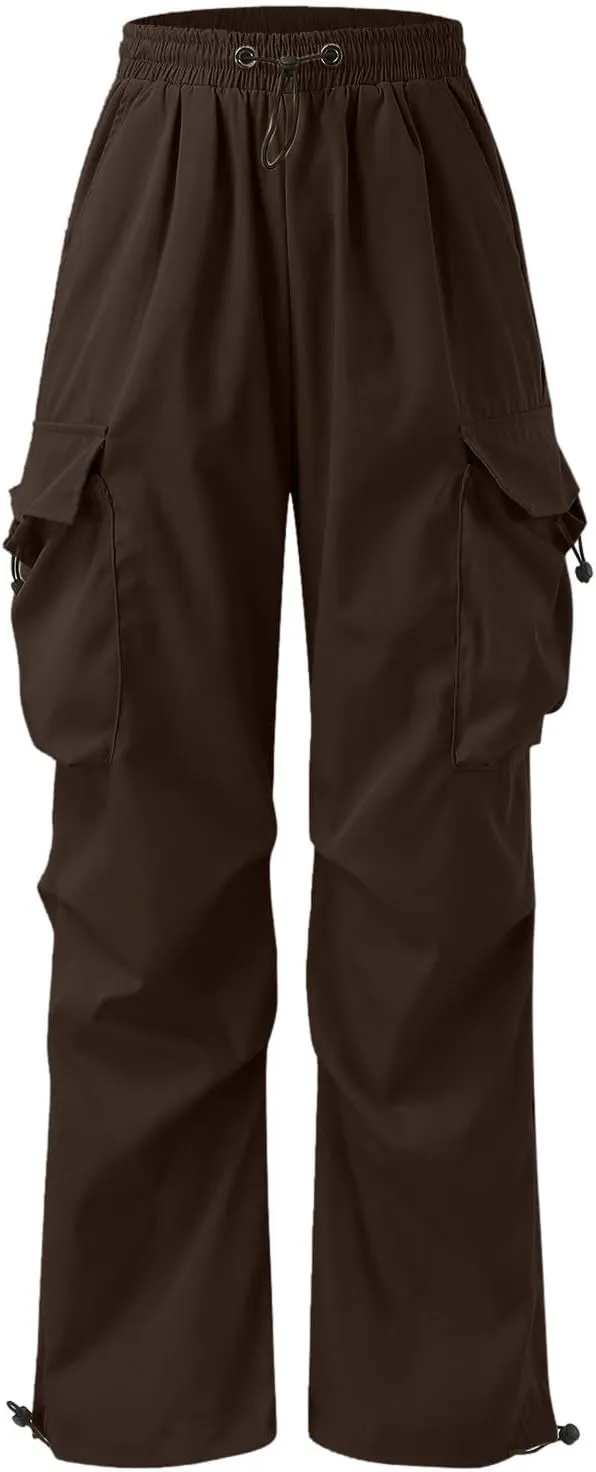 Men's Casual Cargo Sweatpants Waist Drawstring Joggers Hiking Workout Tactical Pants for Men with Pockets