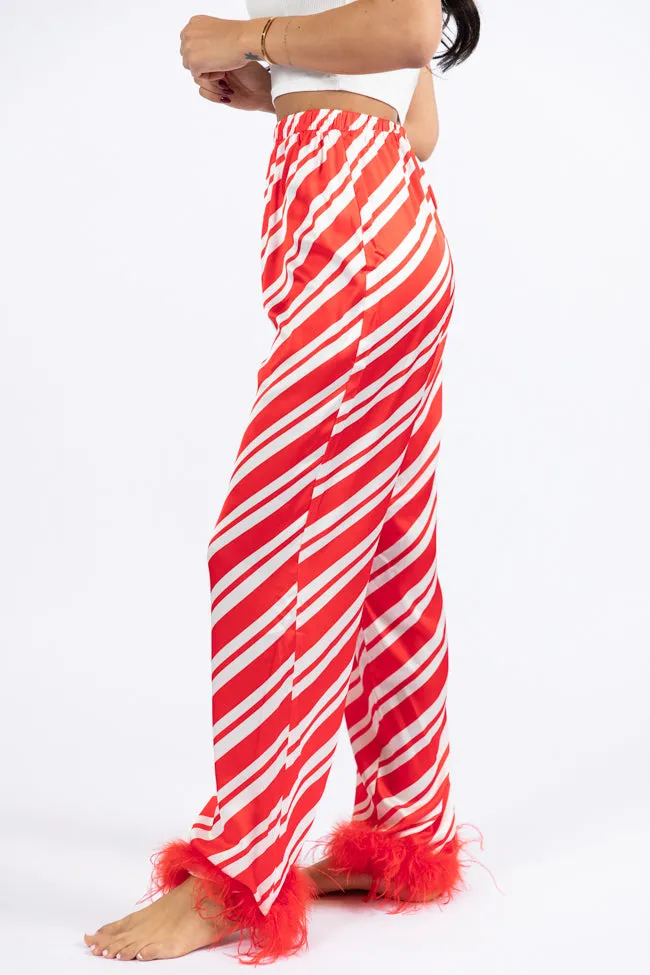 Merry Mint Satin Pajama Pants Macy Blackwell X Pink Lily FINAL SALE
