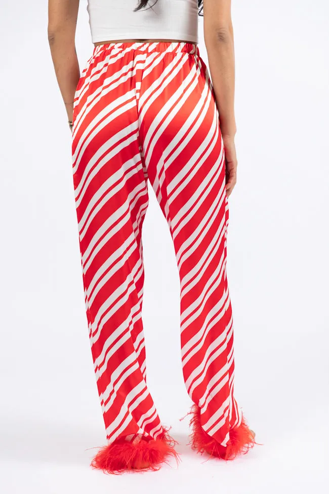 Merry Mint Satin Pajama Pants Macy Blackwell X Pink Lily FINAL SALE
