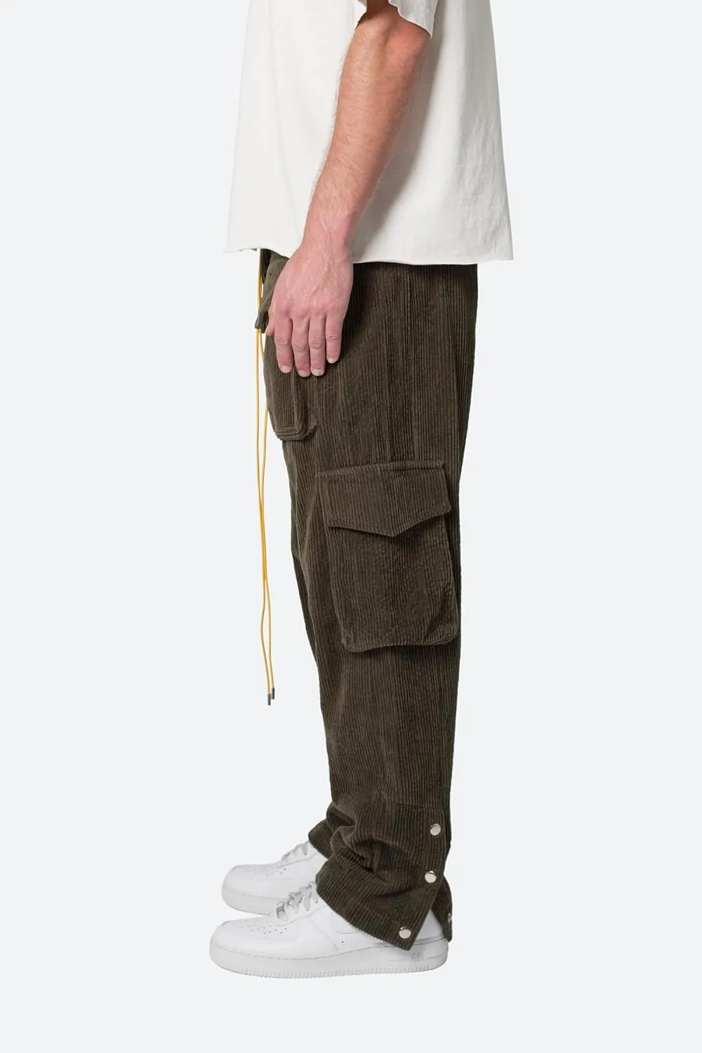 mnml Men's Corduory Snap Ii Cargo Pants