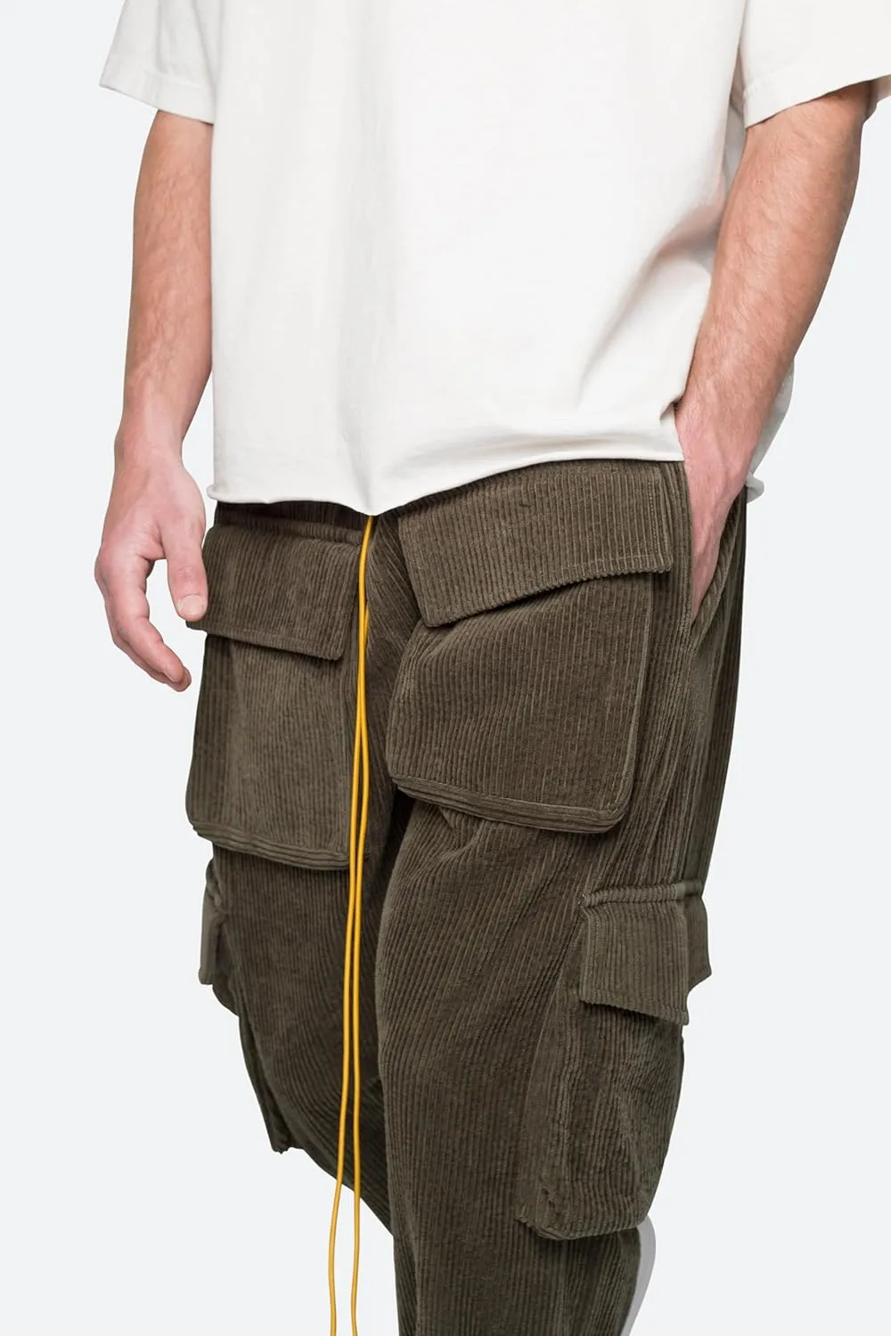 mnml Men's Corduory Snap Ii Cargo Pants